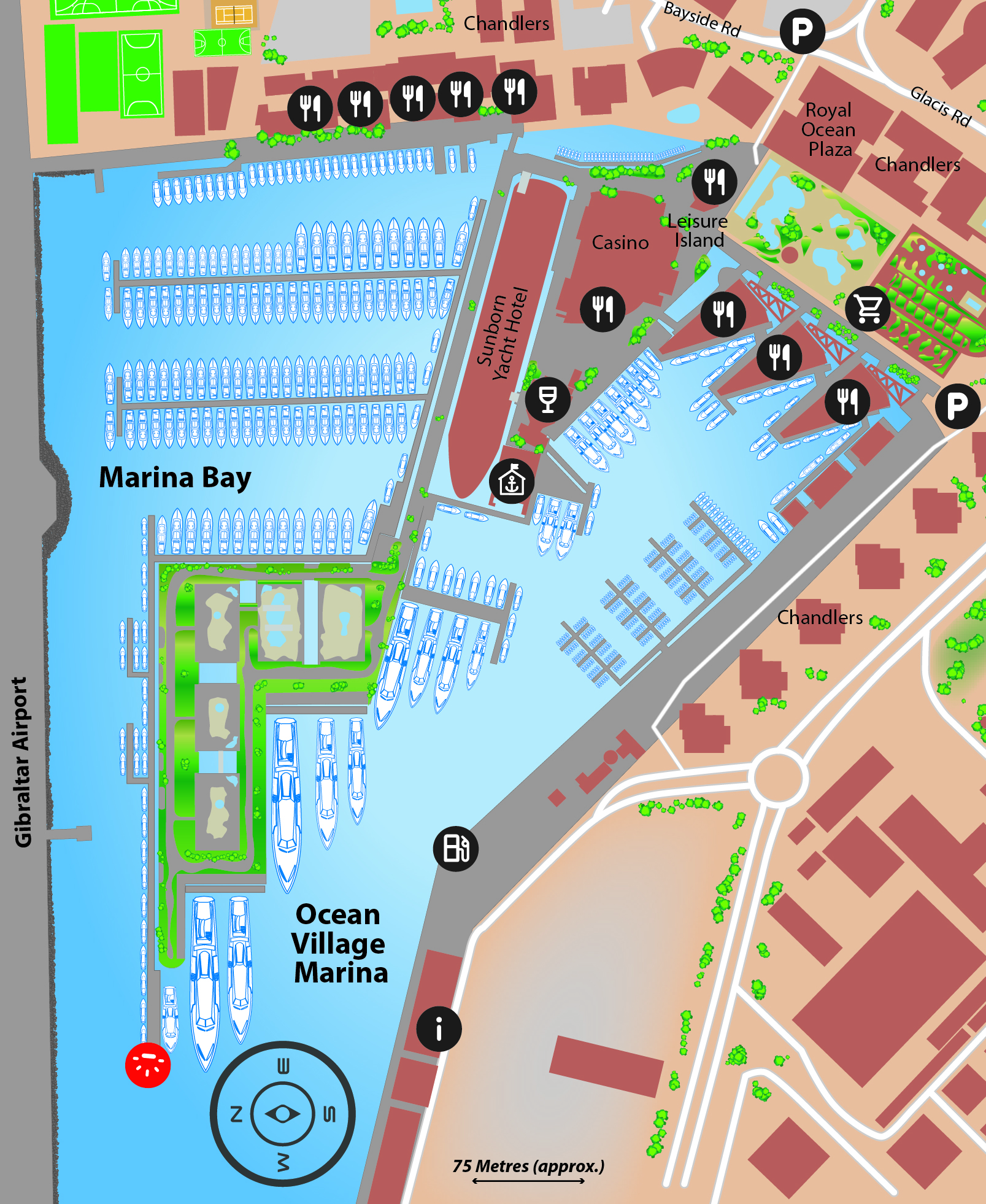 Ocean Village & Marina Bay | Yacht Berths Gibraltar