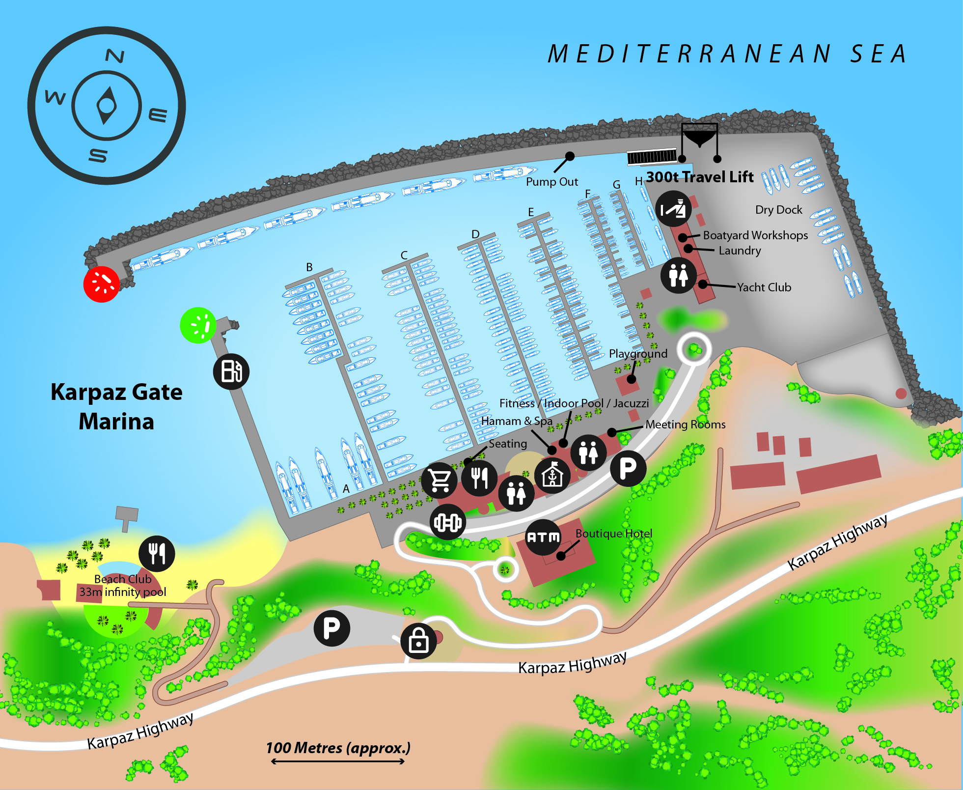 Karpaz Gate Marina | Yacht Berths Cyprus