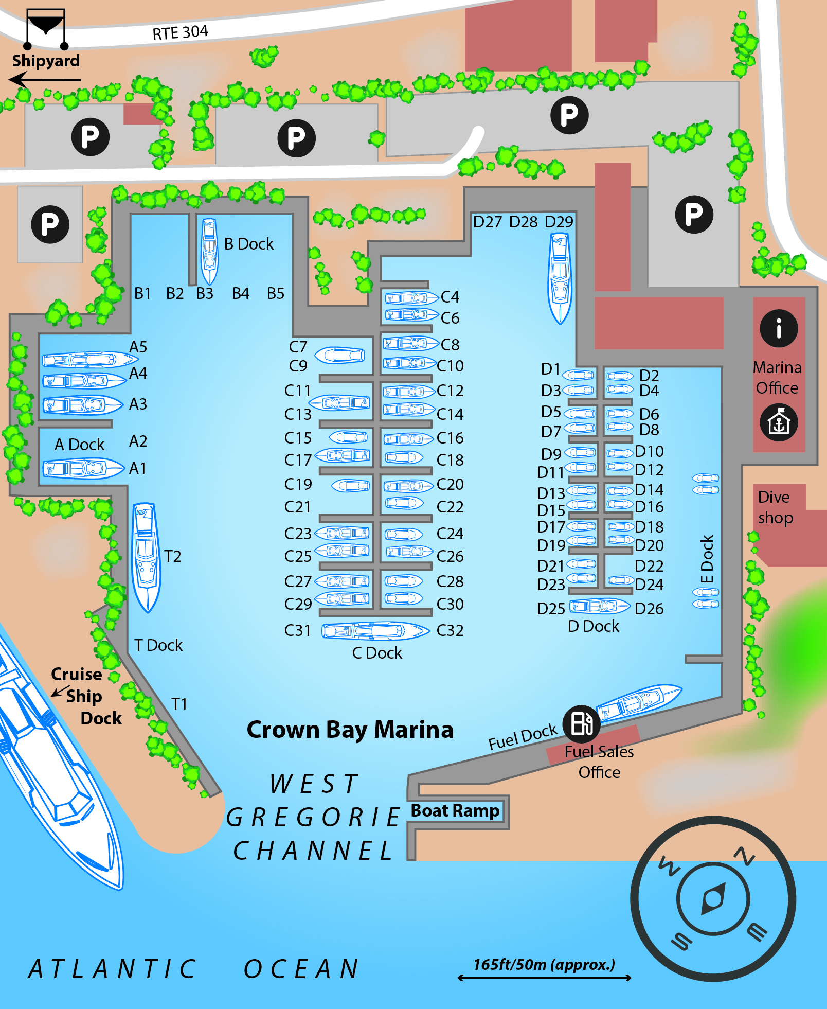 Crown Bay Marina | Mega Yacht Marina
